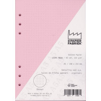 Kalender Füllung A5 Gepunktet, 6 Ringe, Hellrosa (1 St.) [BOP-A5DP]