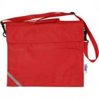Schultasche, Größe 36x31 cm, Tiefe 6 cm, Rot, 1Stck [HOB-951741]