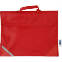 Schultasche, Größe 36x29 cm, Tiefe 9 cm, Rot, 1Stck [HOB-951821]
