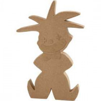 Clown, H 24 cm, Stärke: 25 mm, 1Stck [HOB-99377]