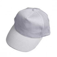 Baseball-Cap, Größe 49,5-56 cm, Weiß, 1Stck