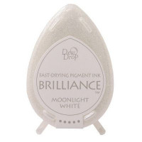 Stempelkissen Brilliance Dew drops Moonlight Weiß (1 St.) [BD-000-080]