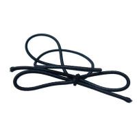 Dekorative Schleifen Schwarz 40,5cm (50 Stück) [16SB]