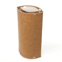 Pappschachteln Oval 7,8x5,2x15,4cm (25 Stück) [KTES26]