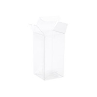 Klarsichtschachteln 5,2x5,2x10,5cm mit Automatikboden (25 Stück) [PLB335]