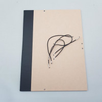 Zeichnungsordner 35x50cm Vergé Braun (1 St.) [BOP-355015]