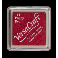 Stempelkissen Versacraft klein Poppy Rot (1 St.) [VK-SML-114]