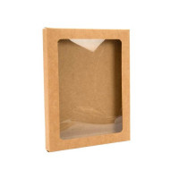 Pappschachteln mit Fenster 11,5x1,3x15cm (25 Stück) [WKRG6]